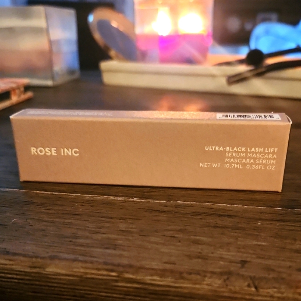 Rose Inc Lash Lift Serum Mascara in Ultra Black
